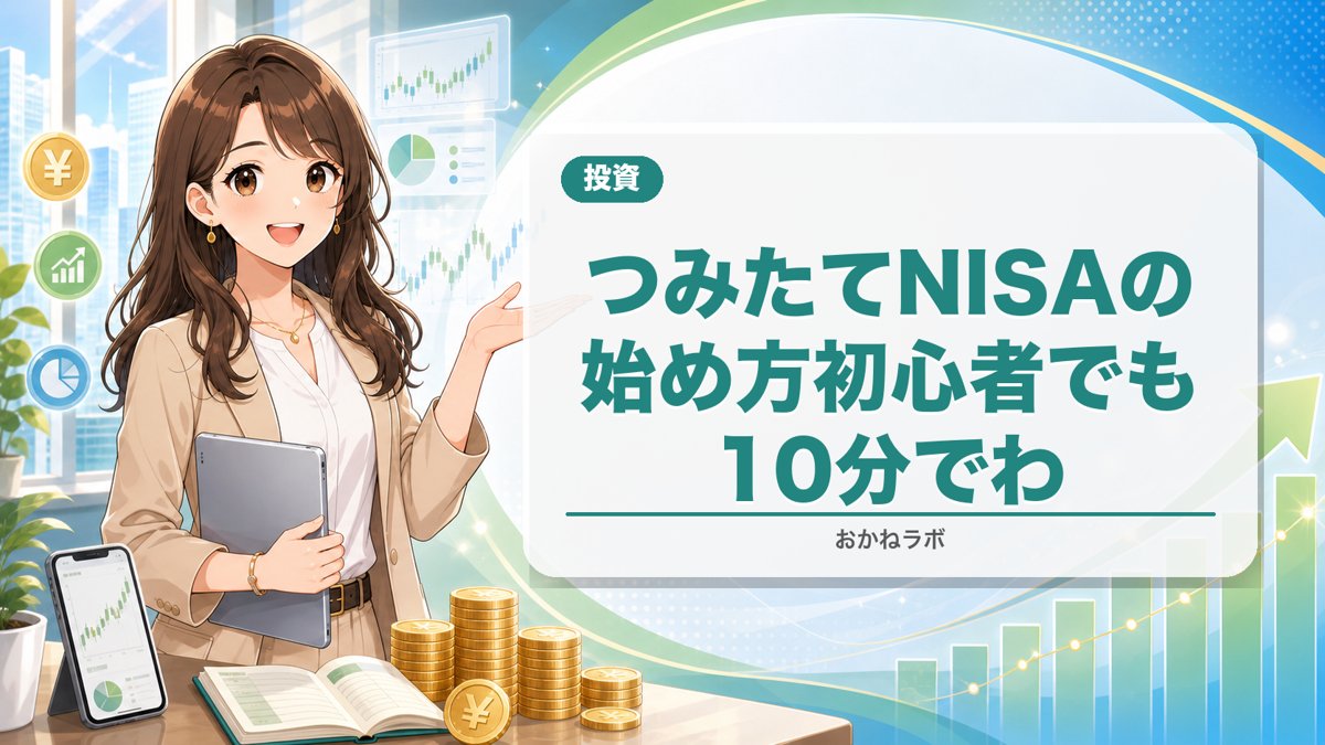 つみたてNISAの始め方【2026年超入門】初心者でも10分でわかる完全ガイド