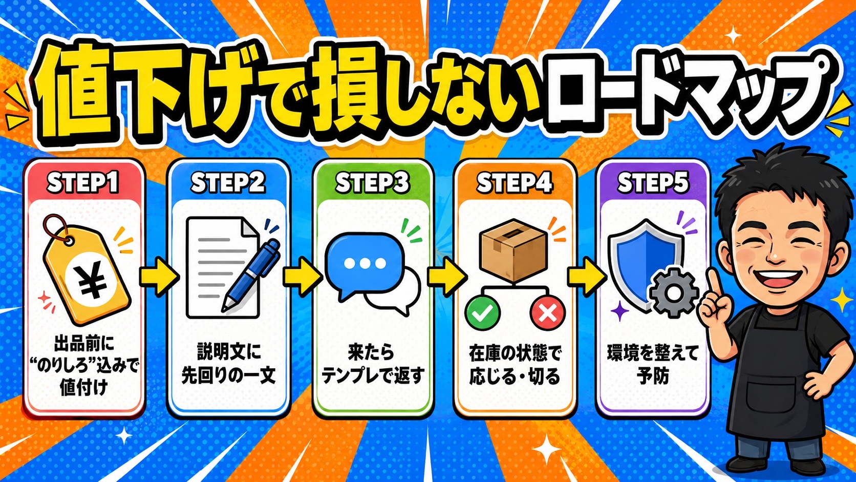 値下げで損しないロードマップ