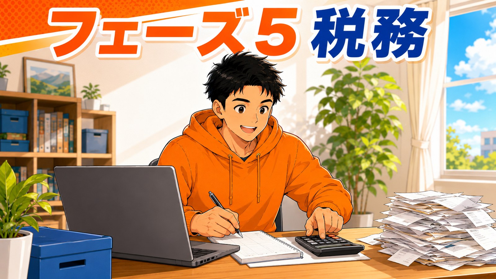 中古せどりの税務・記録フェーズの図解