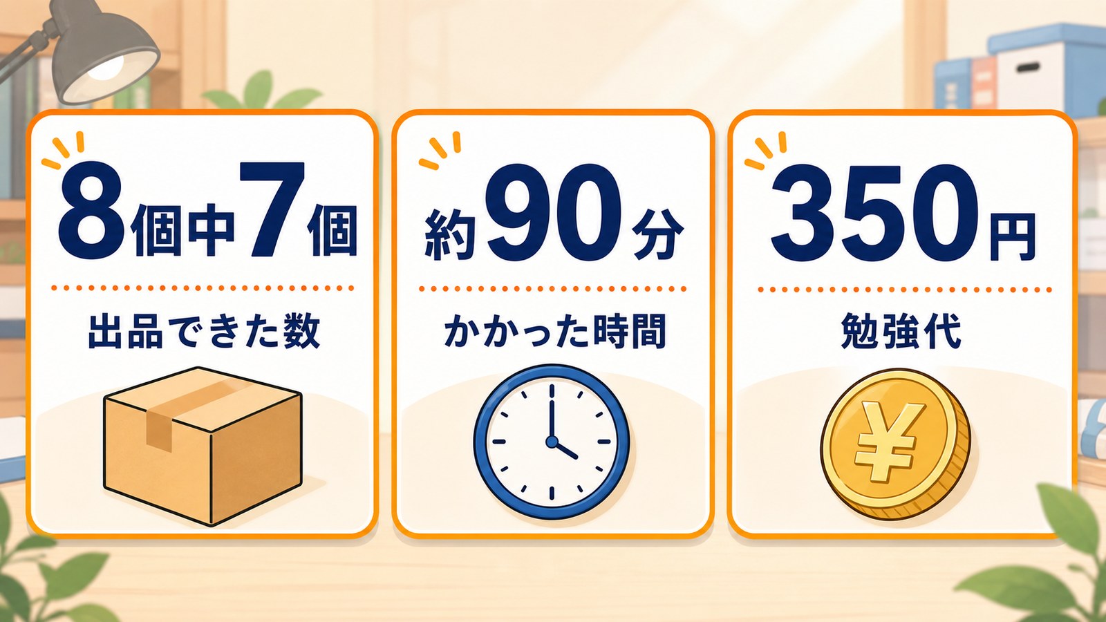 検品の数字をまとめたダッシュボード図解