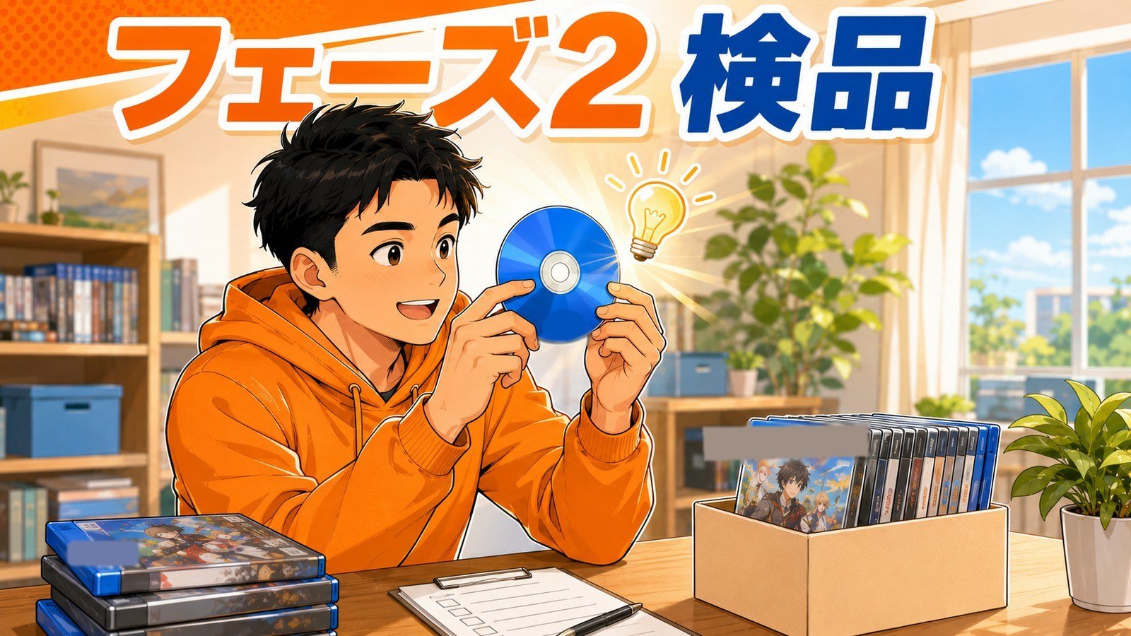 中古せどりの検品フェーズの図解